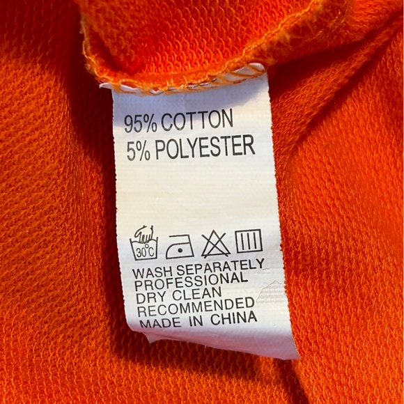 Women’s Orange Leopard Pumpkin Sweatshirt Fall Halloween Sz S - Picture 4 of 7